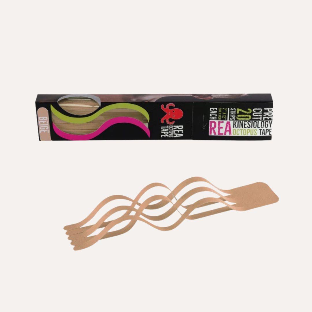 Octopus Tape beige 20 Stk. Lymphdrainage & Straffung