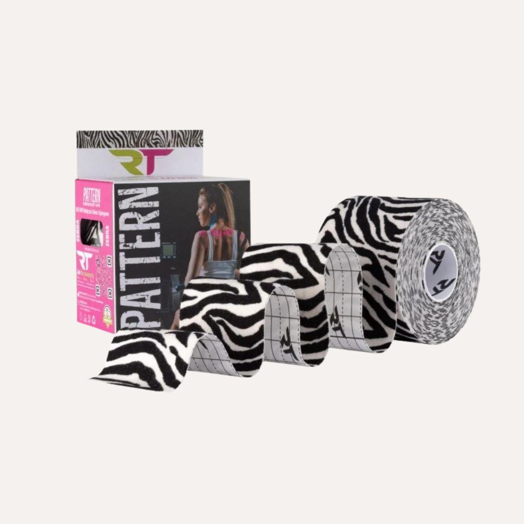 SET ZEBRA Tape Zebra + Tape schwarz Face & Body