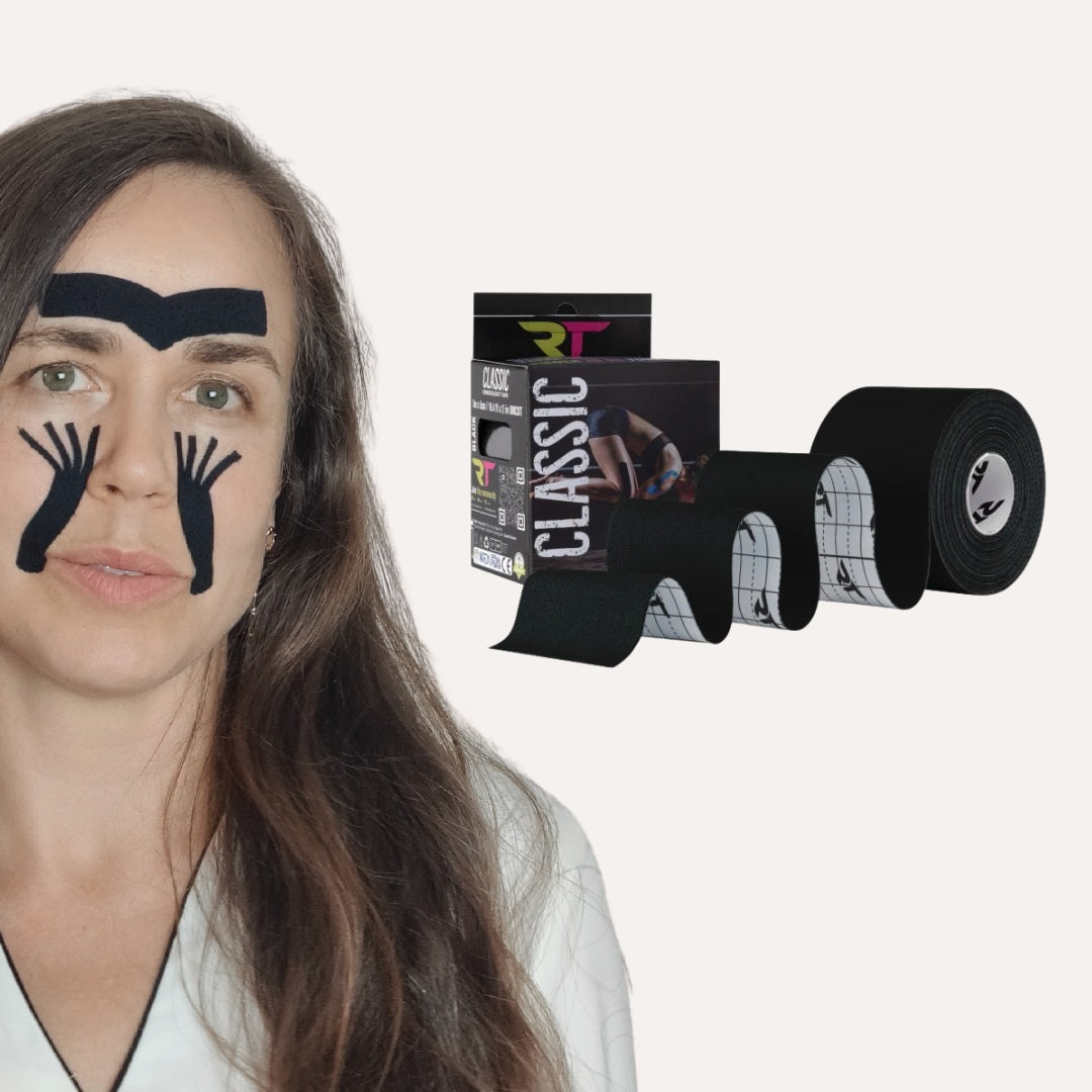 Facetape SCHWARZ Face & Body Südkorea Baumwolle Antiaging