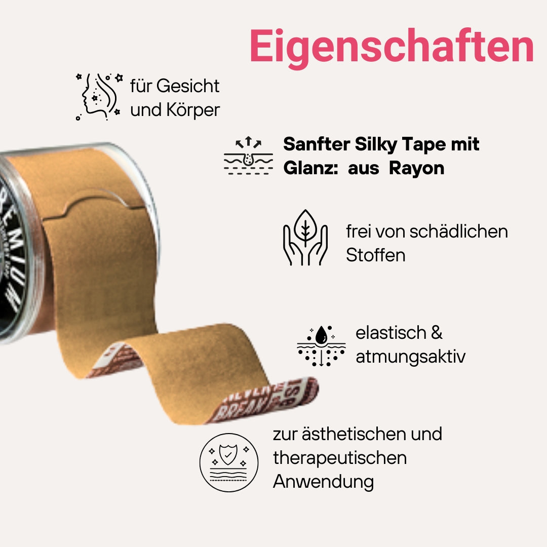 Silky Tape Premium BEIGE Face & Body