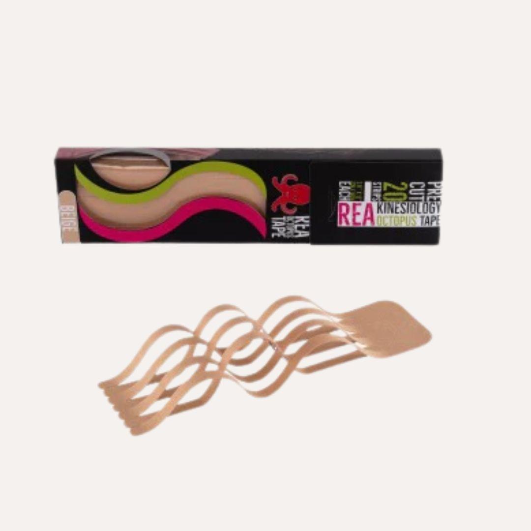 Octopus Tape XL Beige 7cm breit 20 Stk. für Lymphdrainage & Straffung